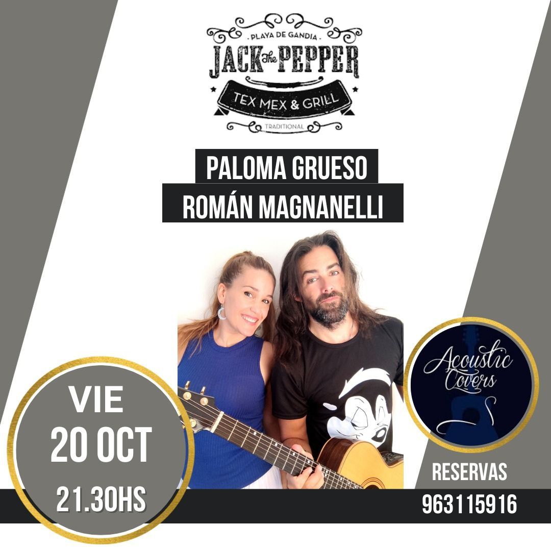 Paloma Grueso y Román Magnanelli