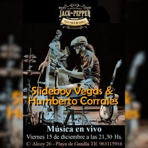Slideboy Vegas & Humberto Corrales @ Jack The Pepper | Grau i Platja | Comunidad Valenciana | España