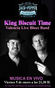 King Biscuit Time @ Jack The Pepper | Grau i Platja | Comunidad Valenciana | España