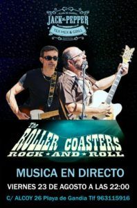 The Roller Coasters @ Jack The Pepper | Grau i Platja | Comunidad Valenciana | España