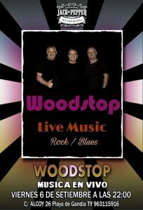 Woodstop @ Jack The Pepper | Grau i Platja | Comunidad Valenciana | España