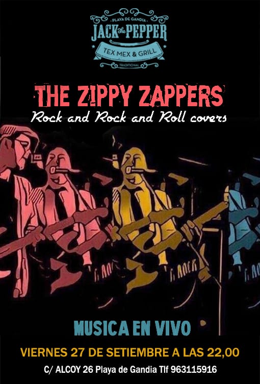 the-zippy-zappers - jack the pepper - restaurante en gandia