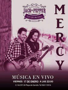 Mercy @ Jack The Pepper | Grau i Platja | Comunidad Valenciana | España