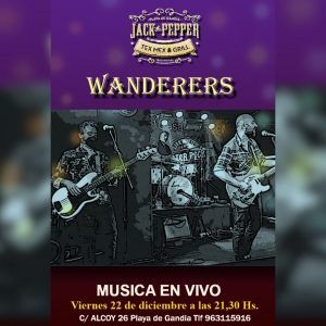Wanderers @ Jack The Pepper | Grau i Platja | Comunidad Valenciana | España