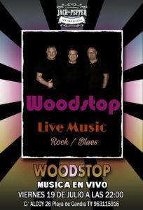Woodstop @ Jack The Pepper | Grau i Platja | Comunidad Valenciana | España